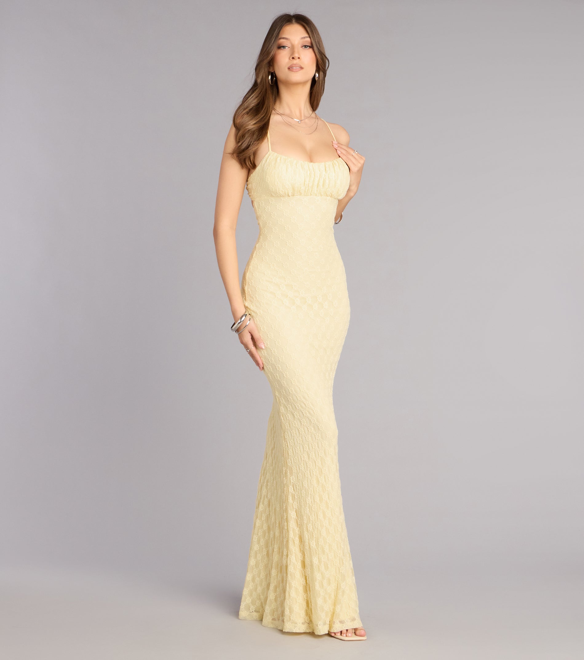 Sabrina Lace Mermaid Formal Dress