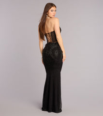 Joanna Rhinestone Two-Piece Formal Set