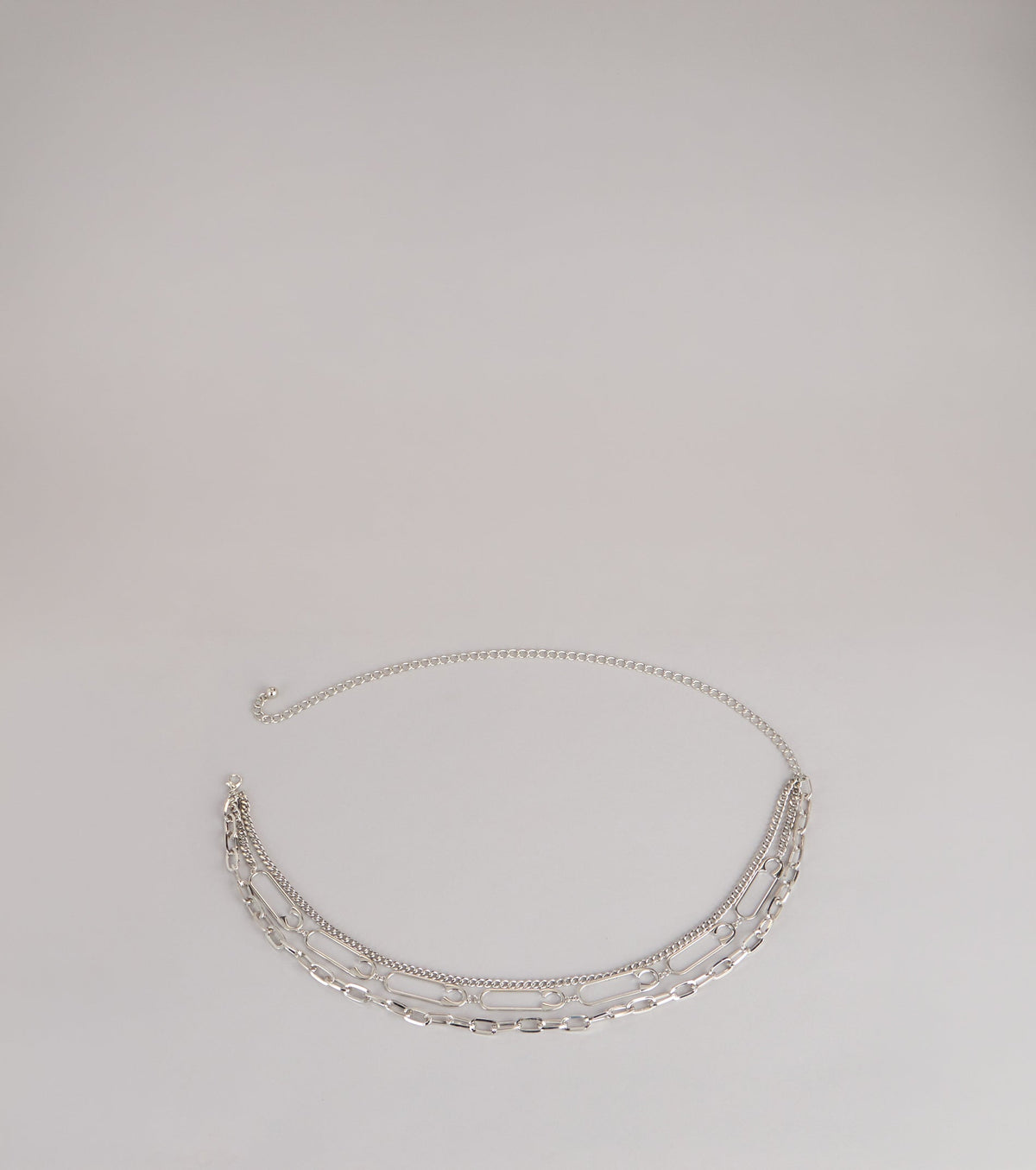 Layered Look Chain Belt