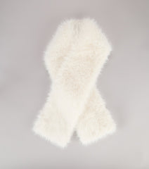 Frosted Luxe Faux Fur Shawl
